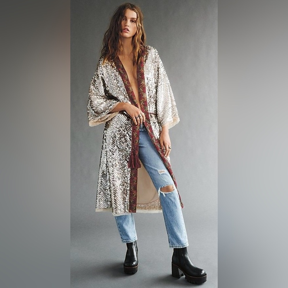 FREE PEOPLE LOGHT IS COMING DUSTER